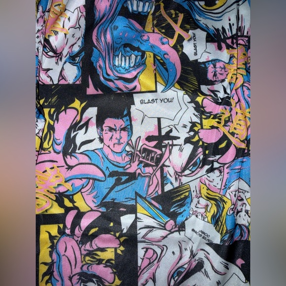 🇯🇵 NWT! Japanese Anime Unisex Microfleece Jogger Pants - Picture 3 of 10